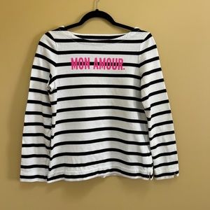 Nautical Kate Spade Knit Top